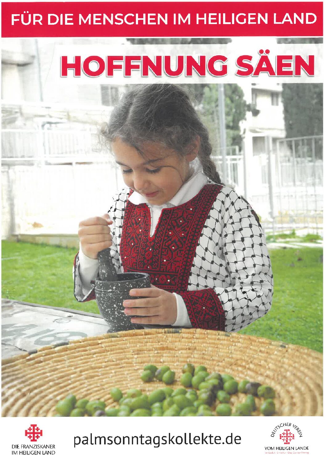 Palmsonntagskollekte: Hoffnung säen für die Menschen im Heiligen Land Palmsonntagskollekte: Hoffnung säen für die Menschen im Heiligen Land